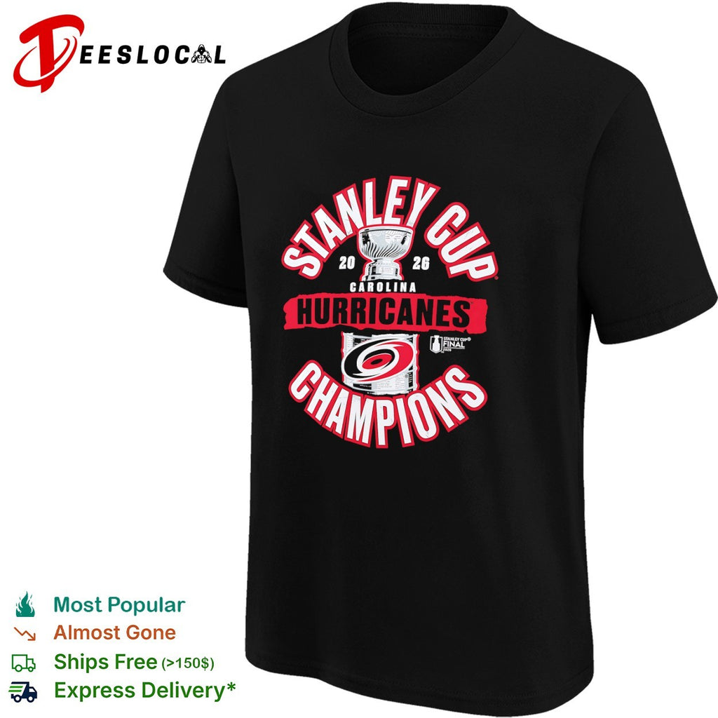 Carolina Hurricanes 2026 Stanley Cup Champions NHL Hockey Fan Celebration shirt