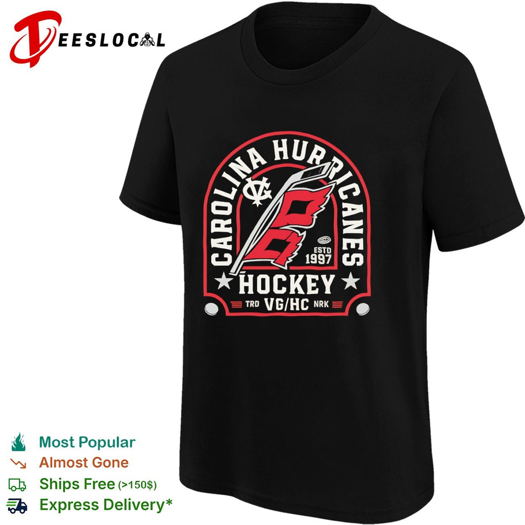 Carolina Hurricanes Hockey Estd 1997 TRD VG HC NRK shirt