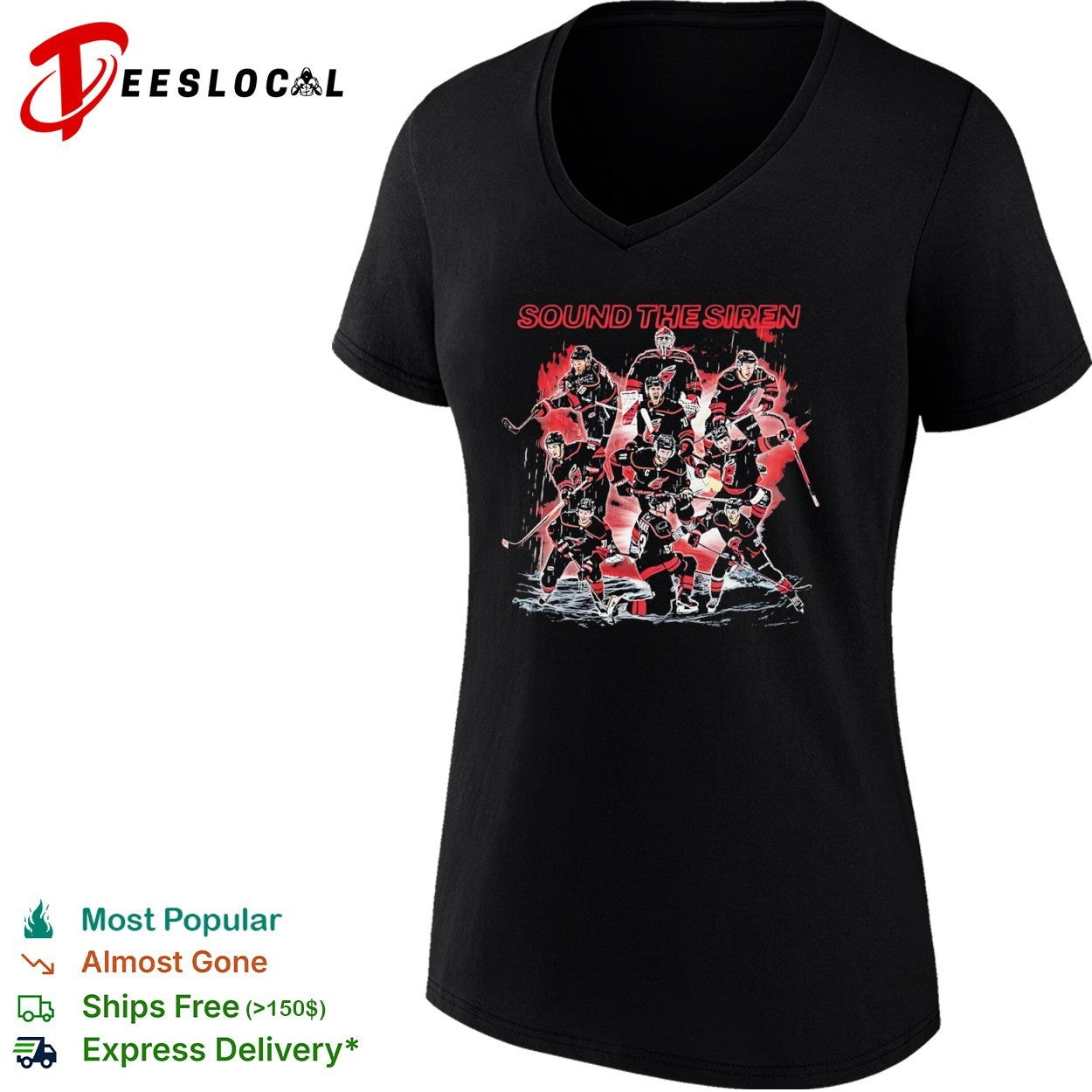 Carolina Hurricanes Sound the Siren NHL hockey 2026 shirt