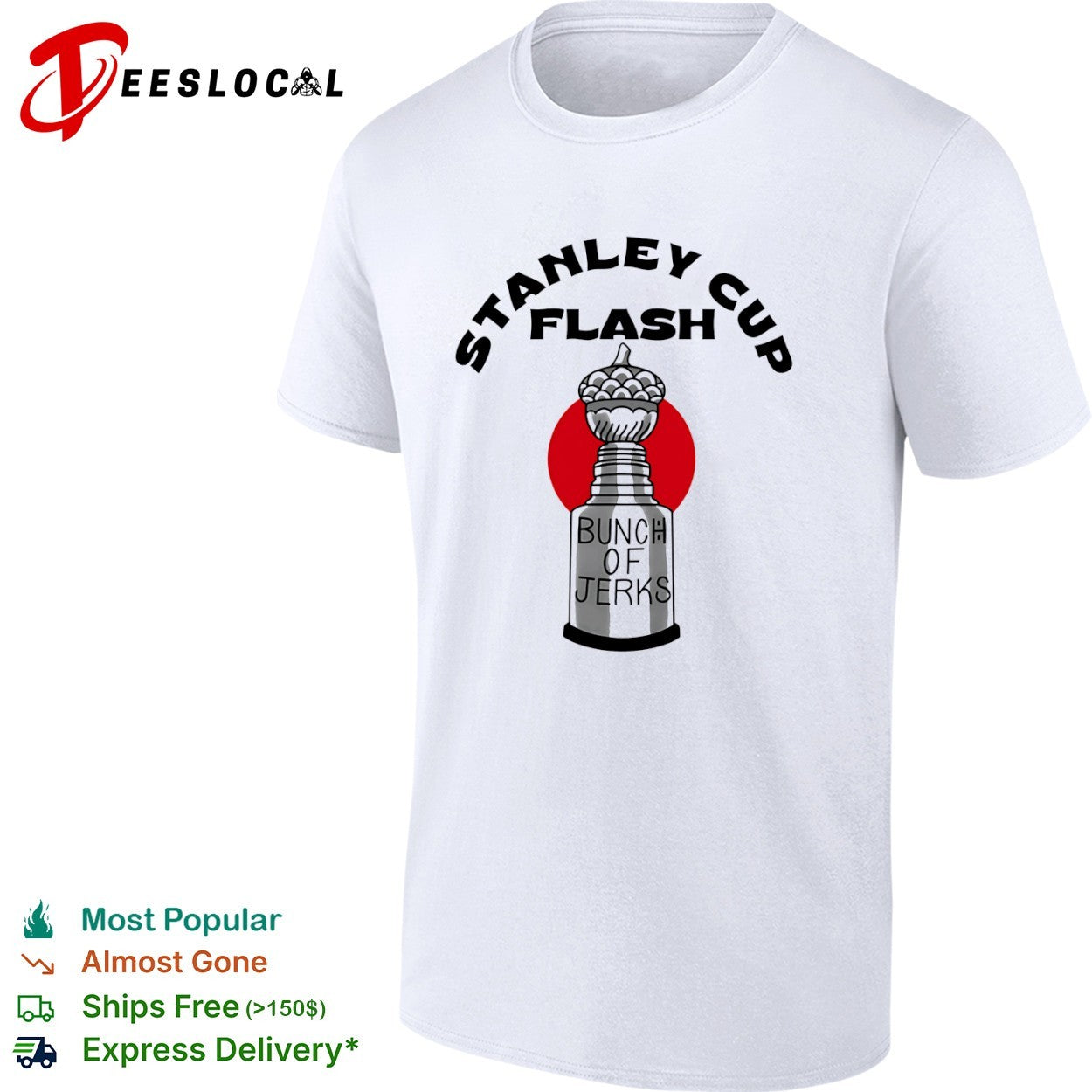 Carolina Hurricanes bunch of jerks acorn Stanley Cup flash shirt