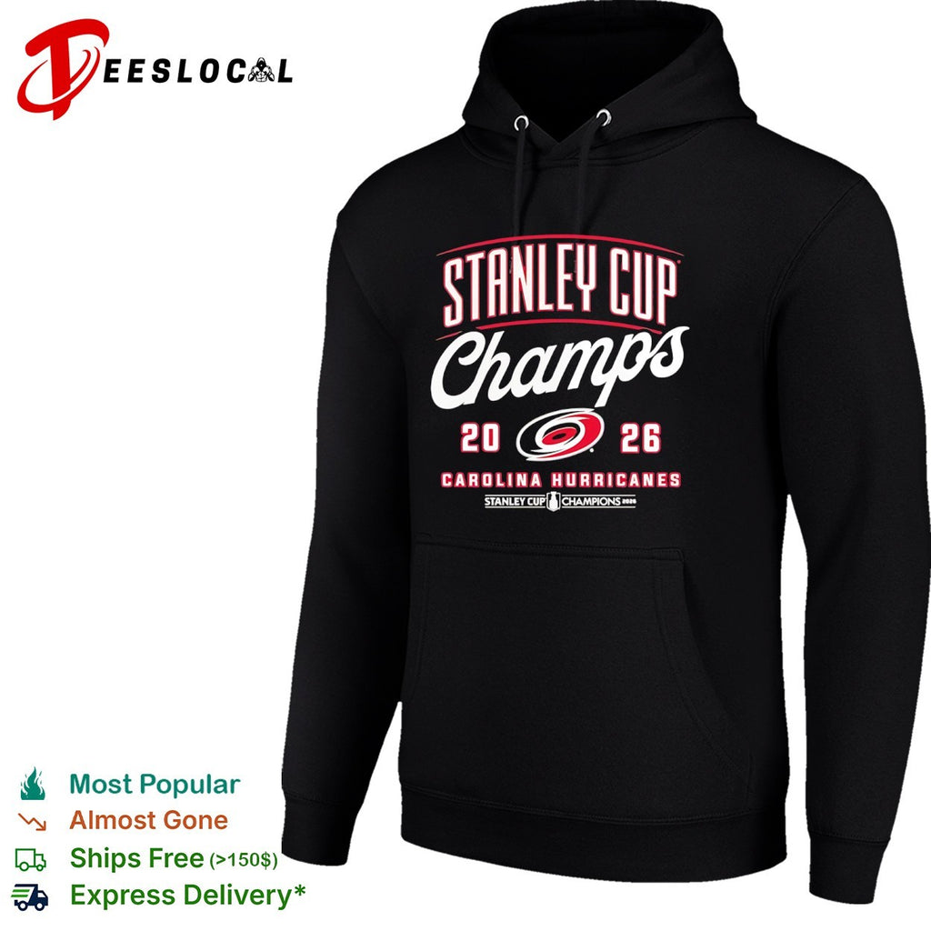 Carolina Hurricanes logo Stanley Cup champs 2026 shirt