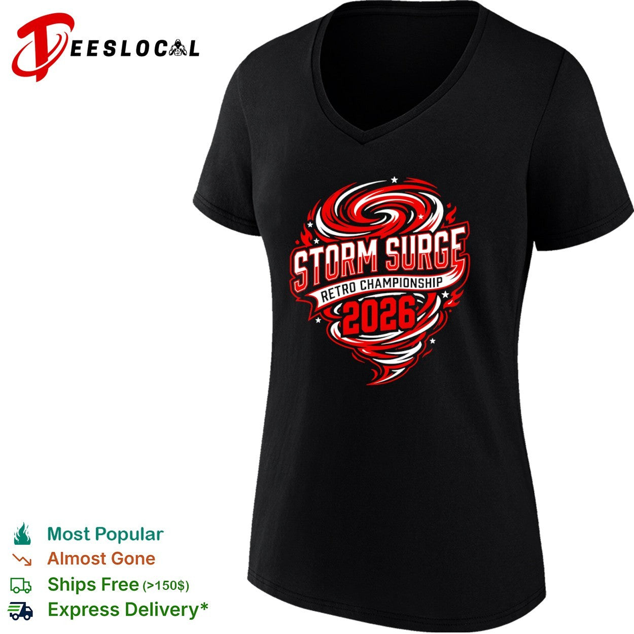 Carolina Hurricanes storm surge red vortex retro championship 2026 shirt