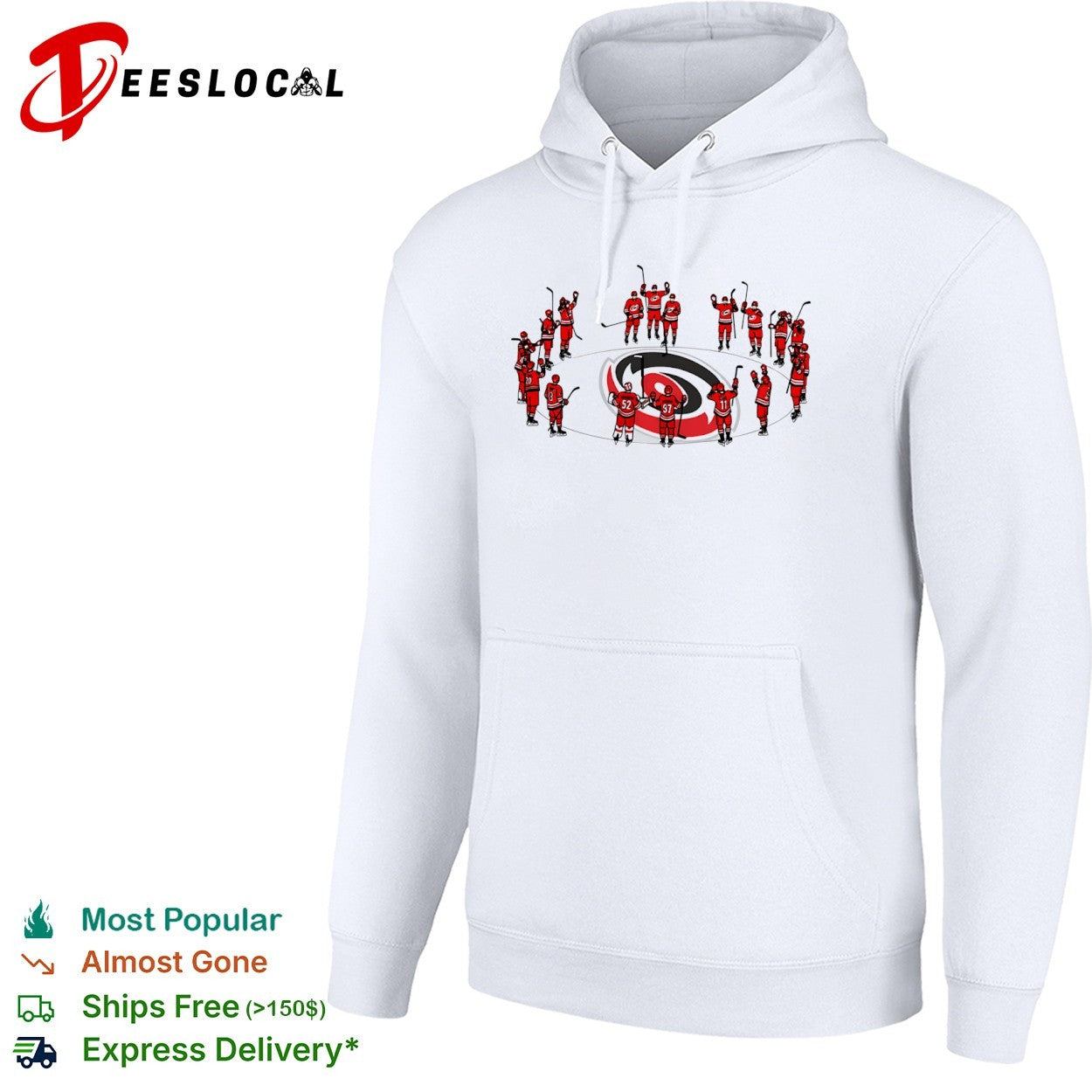 Carolina Hurricanes team circle shirt