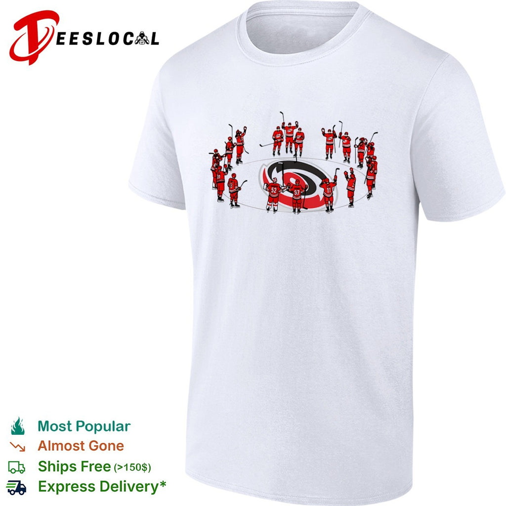 Carolina Hurricanes team circle shirt
