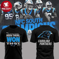 Carolina Panthers 2025 NFC South Champions Two Sided Shirt