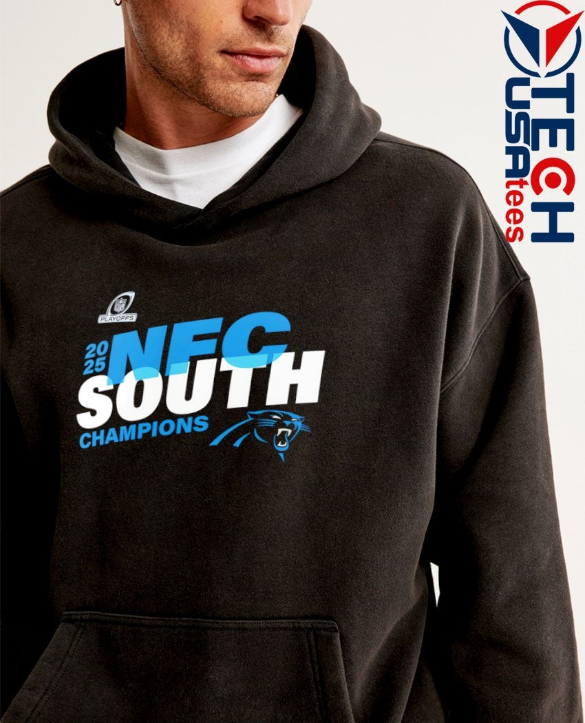 Carolina Panthers 2025 NFC South Division Champions conquer shirt