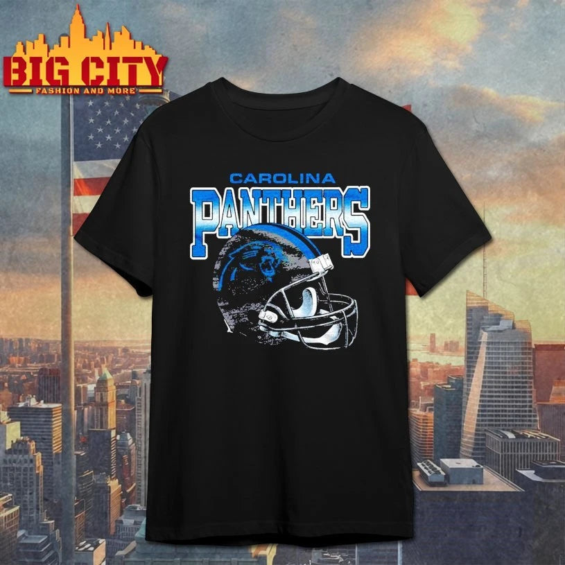 Carolina Panthers Gradient Helmet Shirt