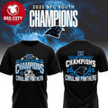 Carolina Panthers NFC South Champions 2025 Two Sided Shirt