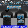 Carolina Panthers NFC Wild Card South Champions 2025-2026 Black Shirt