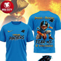 Carolina Panthers Puss In Boots Fear Me If You Dare Christmas Two Sided Shirt