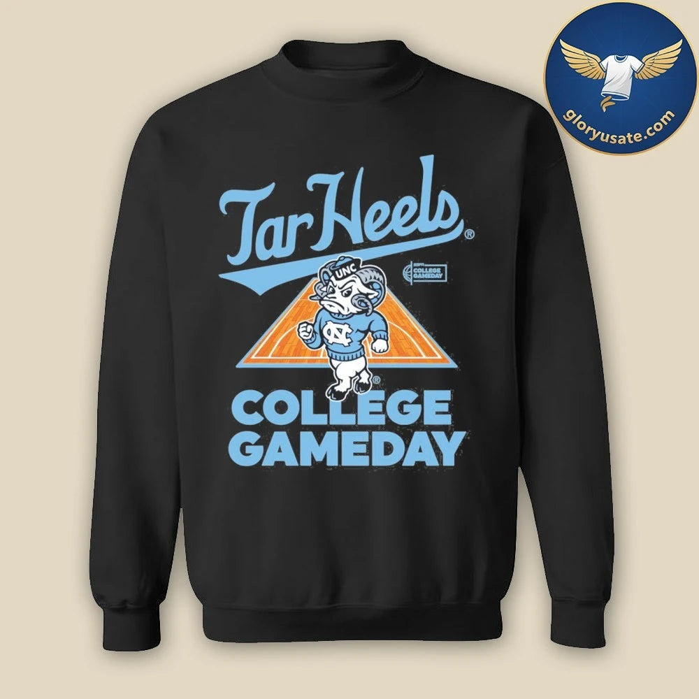 Carolina Tar Heels College Gameday UNC Tarheels Mascot Shirt