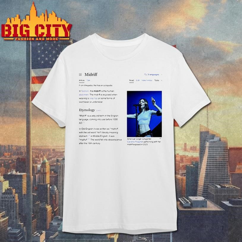 Caroline Polachek Wikipediated New Shirt