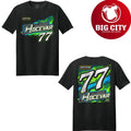 Carson Hocevar Spire Motorsports Black Lifestyle Two Sided Shirt