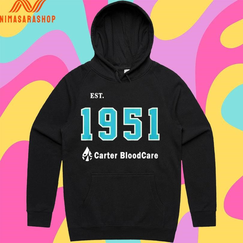 Carter Bloodcare 75th Anniversary Est 1951 Shirts