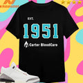 Carter Bloodcare 75th Anniversary Est 1951 Shirts