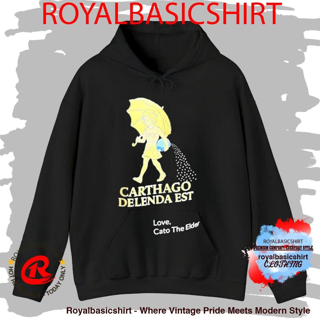 Carthago Delenda Est Love Cato The Elder Shirt