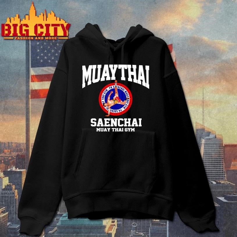 Cartwheel Kick Pk Saenchai Muay Thai Boxing Gym Lumpinee Champion Shirt