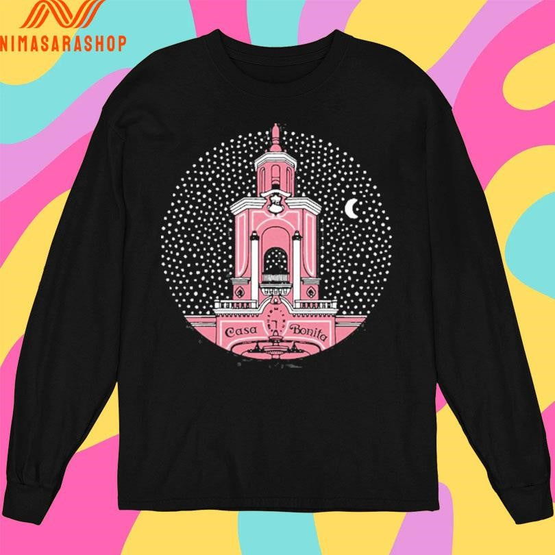 Casa Bonita Infant Cream Twilight Tower Onesie Shirts