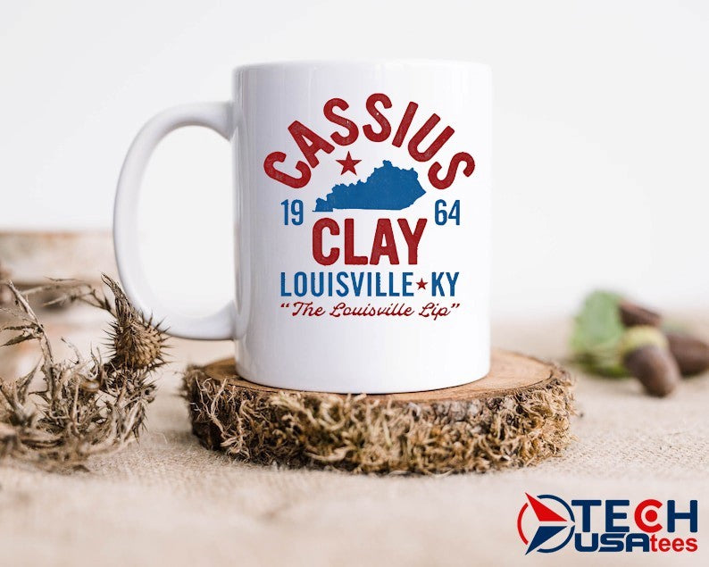 Cassius Clay 1964 Louisville Muhammad Ali shirt