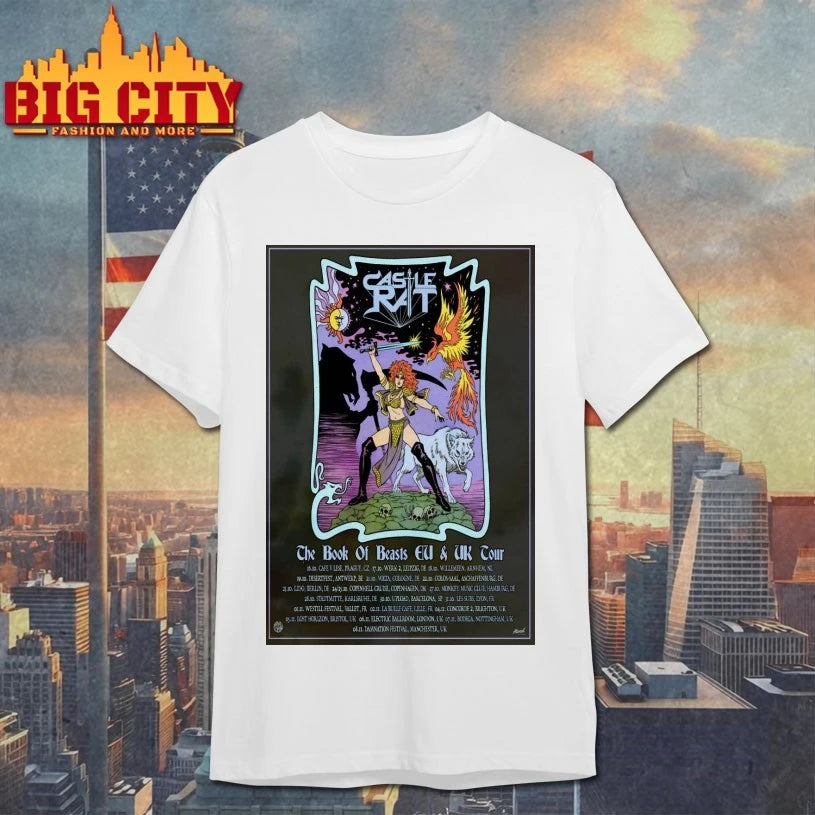 Castle Rat The Book Of Beasts 2025 EU-UK Tour Poster shirt