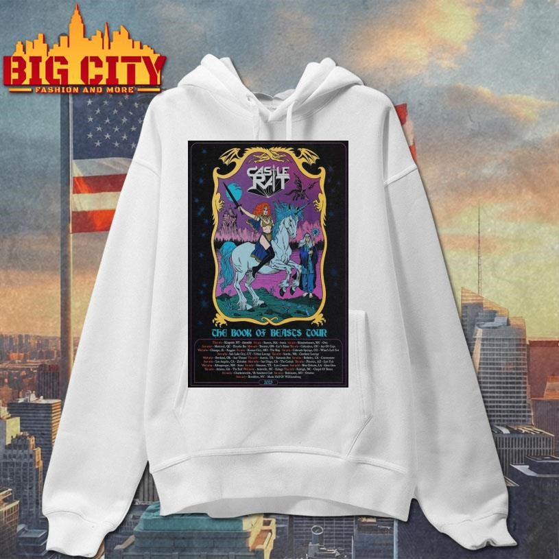 Castle Rat The Book Of Beasts 2025 Europe + UK Tour Poster Shirt