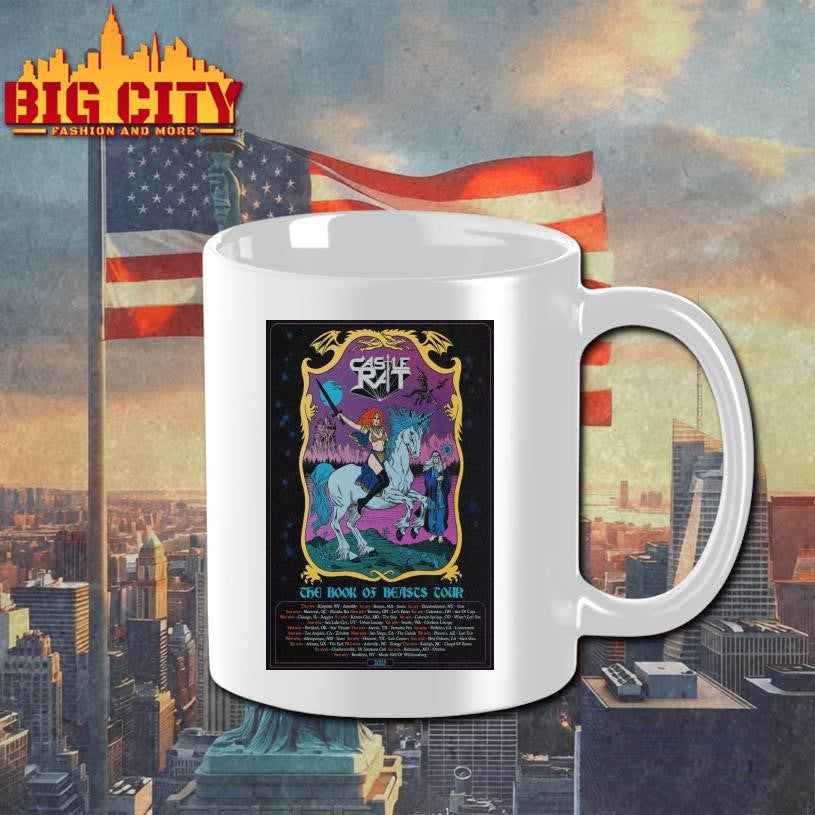 Castle Rat The Book Of Beasts 2025 Europe + UK Tour Poster Shirt