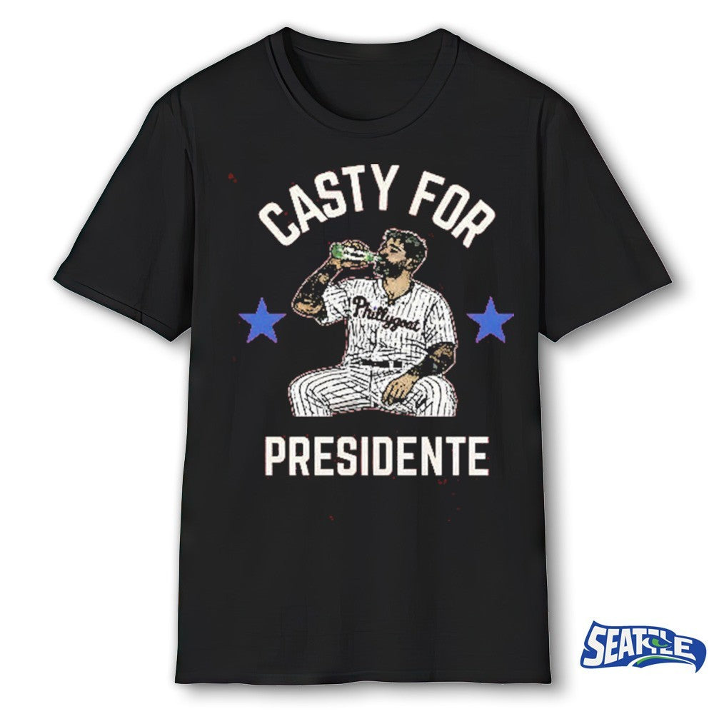 Casty For Presidente Philadelphia Phillies MLB Fan shirt