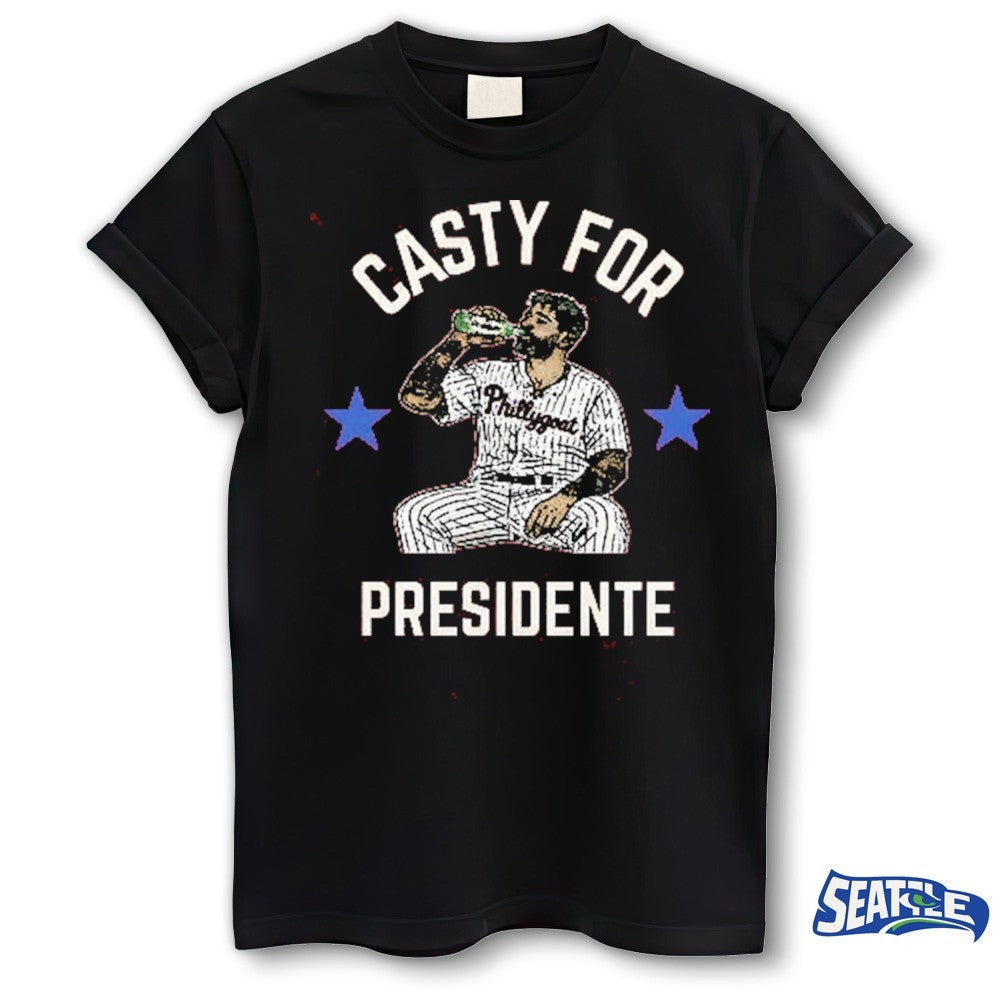 Casty For Presidente Philadelphia Phillies MLB Fan shirt