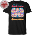 Cat Books Library Bookworm Pet Shirt