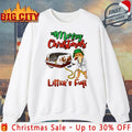Cat Merry Christmas Litter’s Full Holidays Xmas Cigarettes shirt