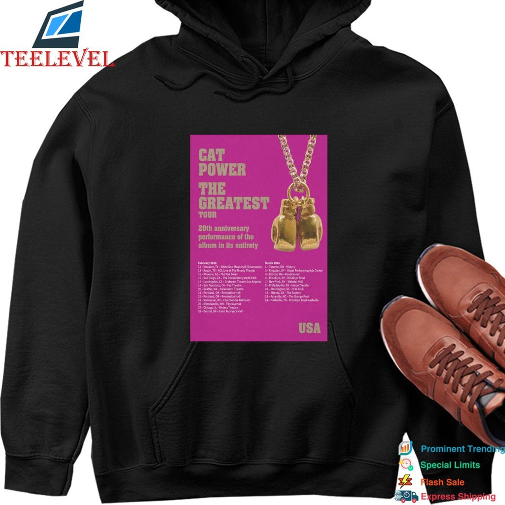 Cat Power The Greatest Mar 12 2026 20th Atlanta, GA T-shirts