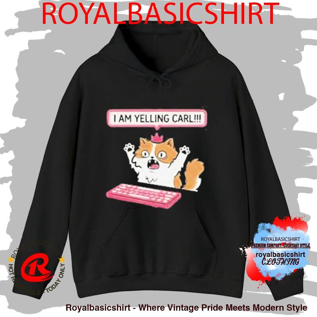 Cat Princess Donut I Am Yelling Carl Shirt
