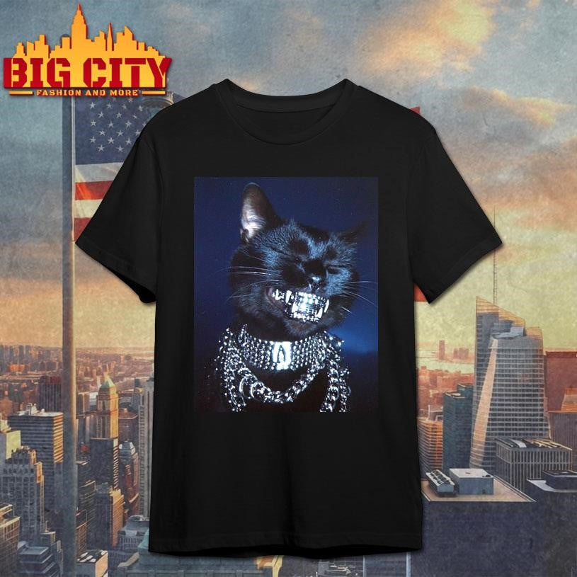 Cat With Grill Shirt