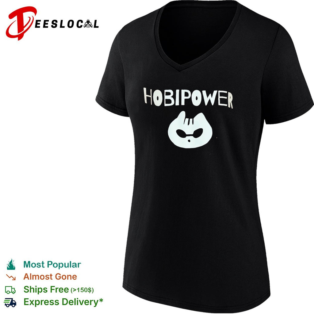Cat face hobipower shirt