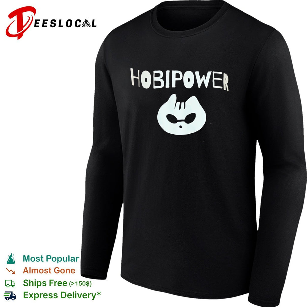 Cat face hobipower shirt