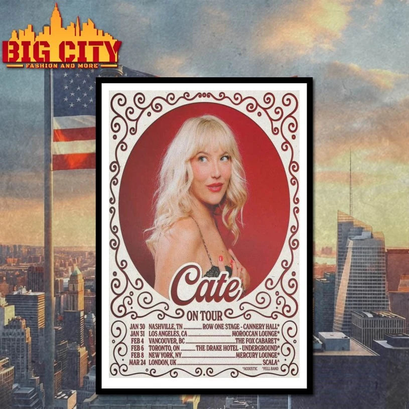 Cate Tour 2026 Poster Shirt