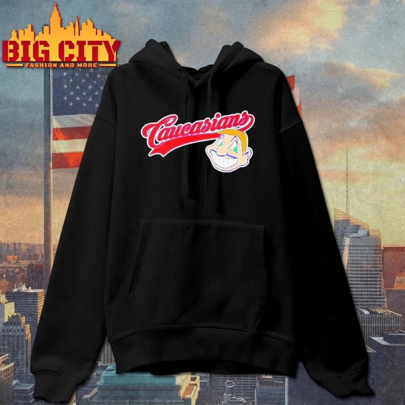 Caucasians Indians parody shirt