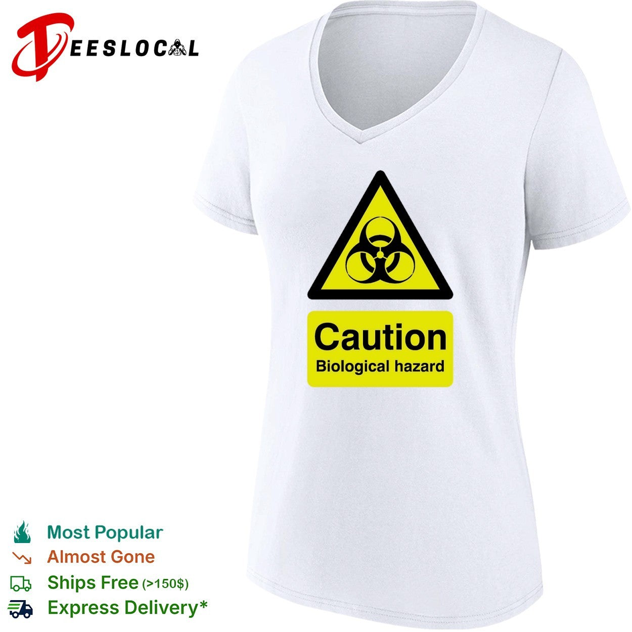 Caution Biological Hazard shirt