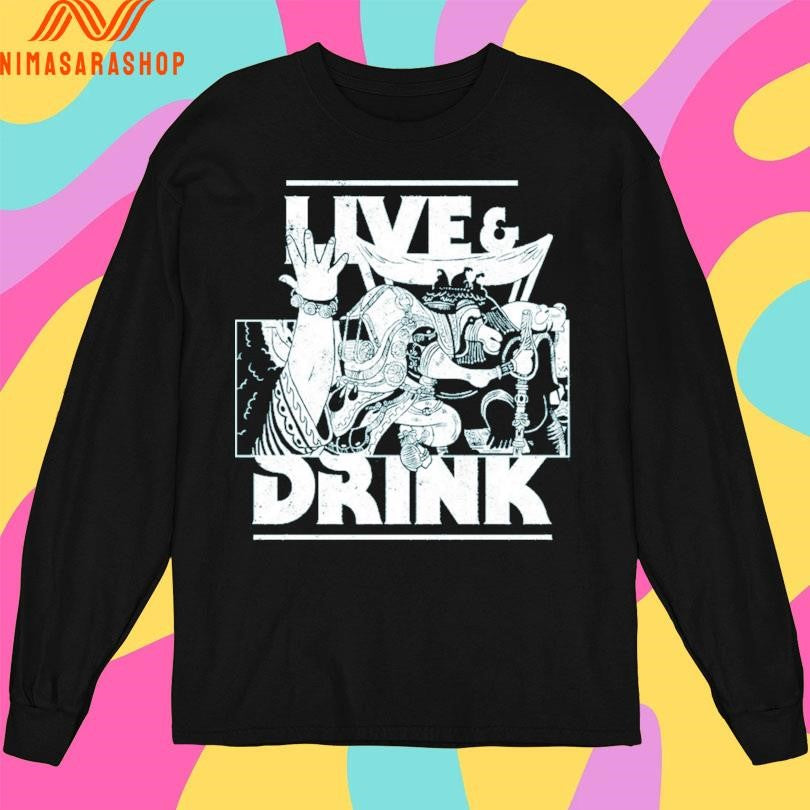 Caves Of Qud Live And Drink Shirts