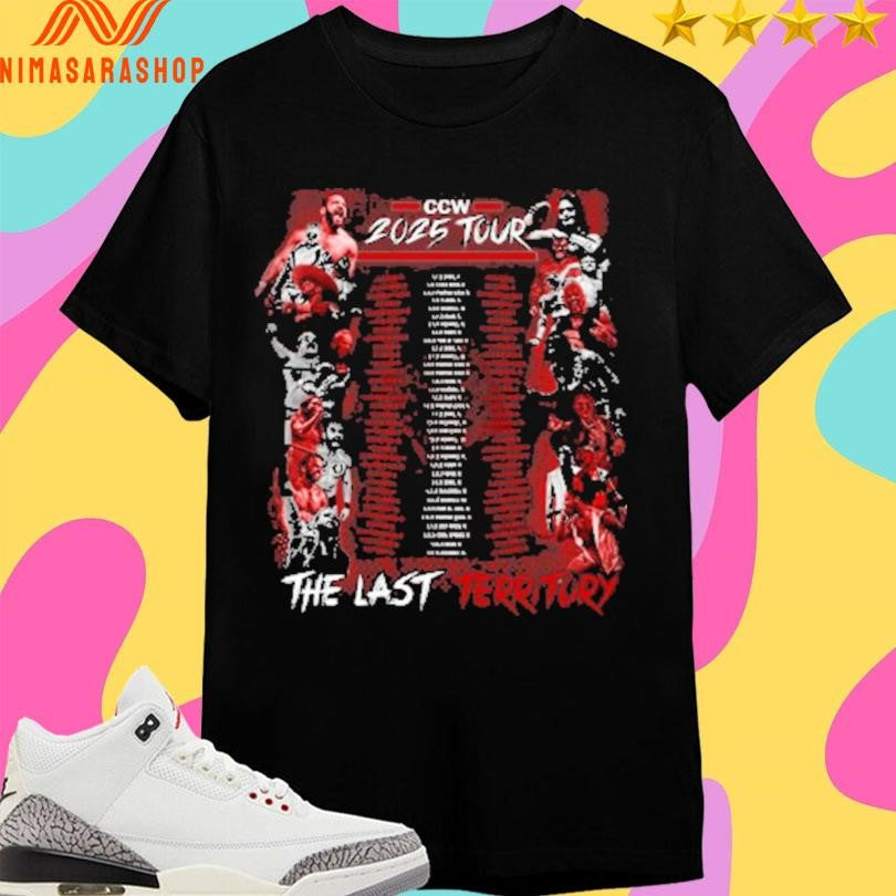 Ccw 2025 Tour The Last Territory Shirts
