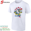 Cedar Point Sandusky Ohio seagull sunglasses amusement park shirt