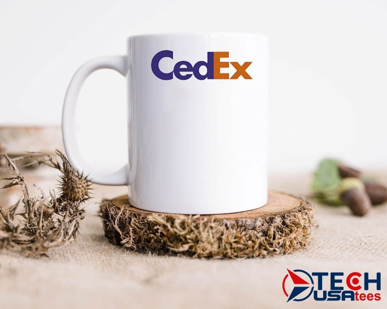 Cedex Fedex logo parody shirt
