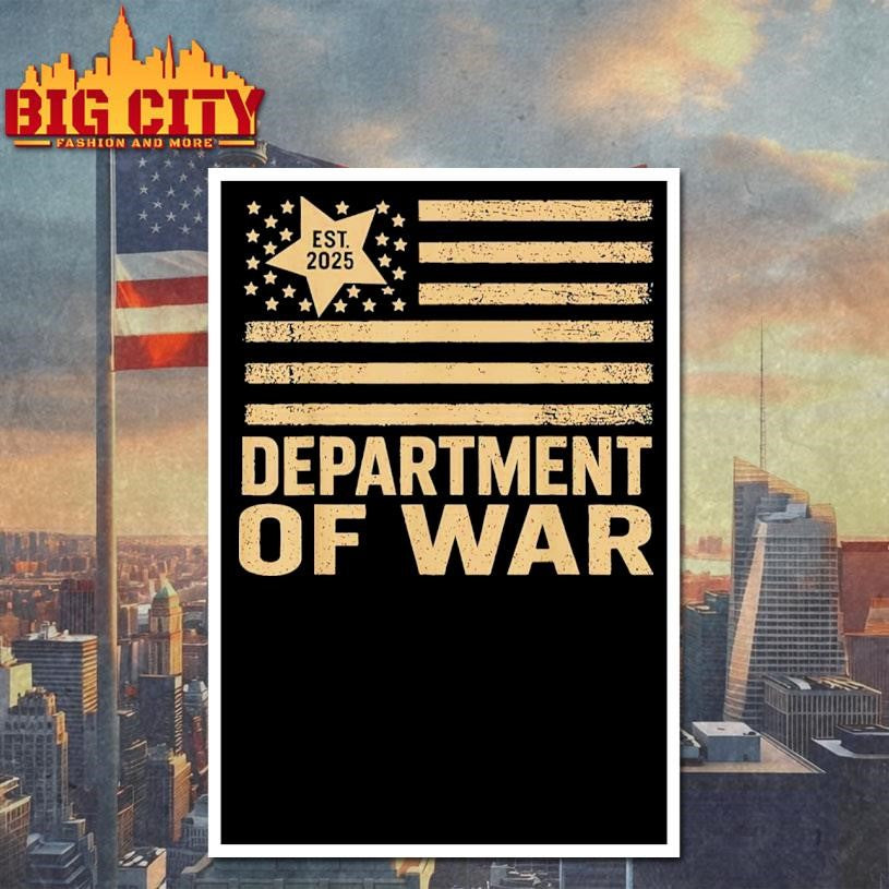 Celebrate Department Of War Est2025 Vintage American Flag Shirt