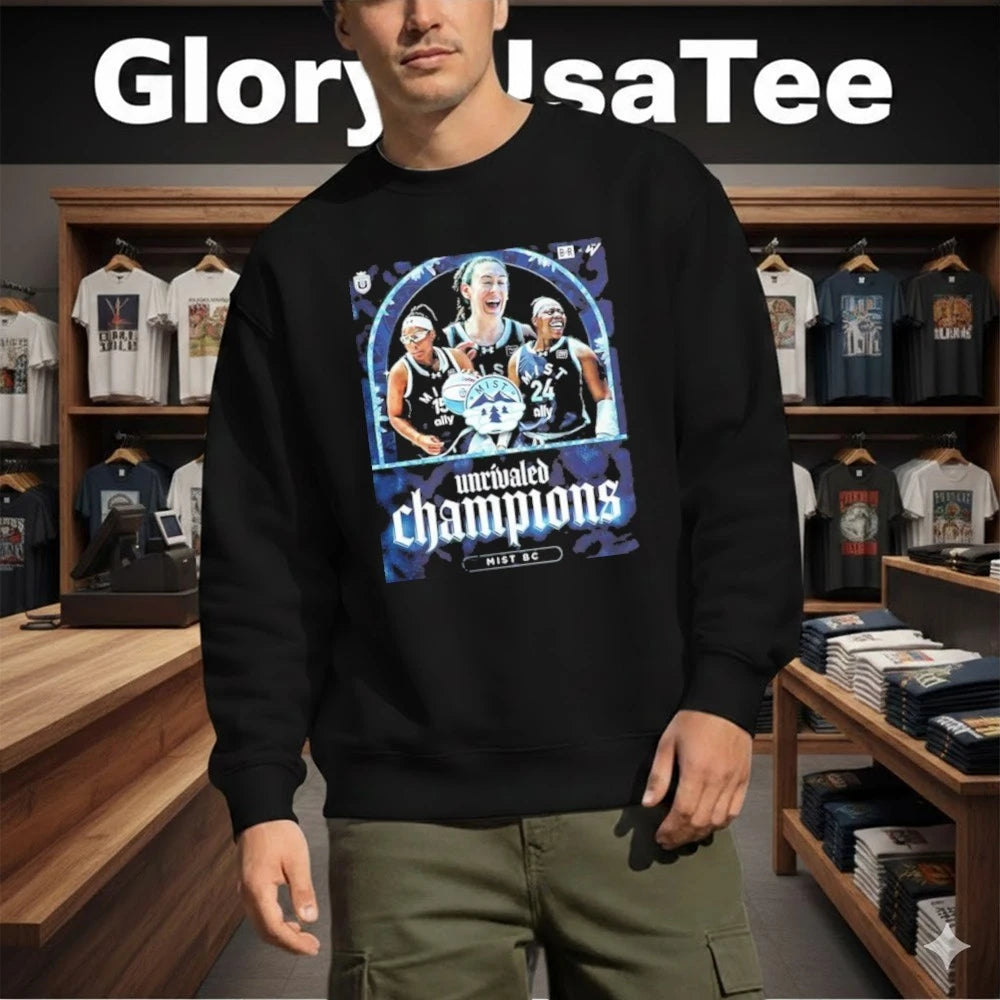 Celebrate Mist BC Wins The 2026 Unrivaled Championship Shirt