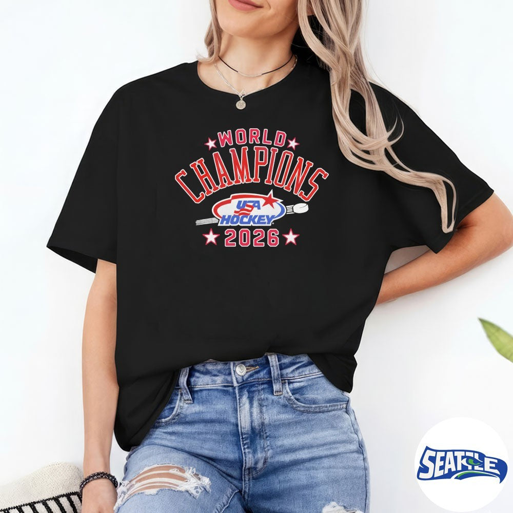 Celebrate USA Hockey World Champions 2026 shirt