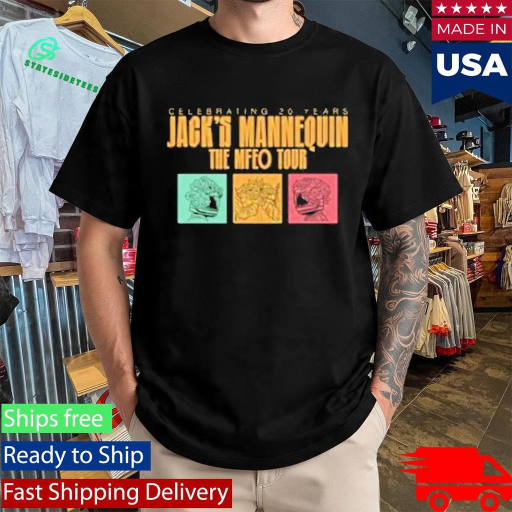 Celebrating 20 Years Jack’s Mannequin Mfeo Tour T-Shirt