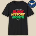 Celebrating Black History Month Patriots Shirt