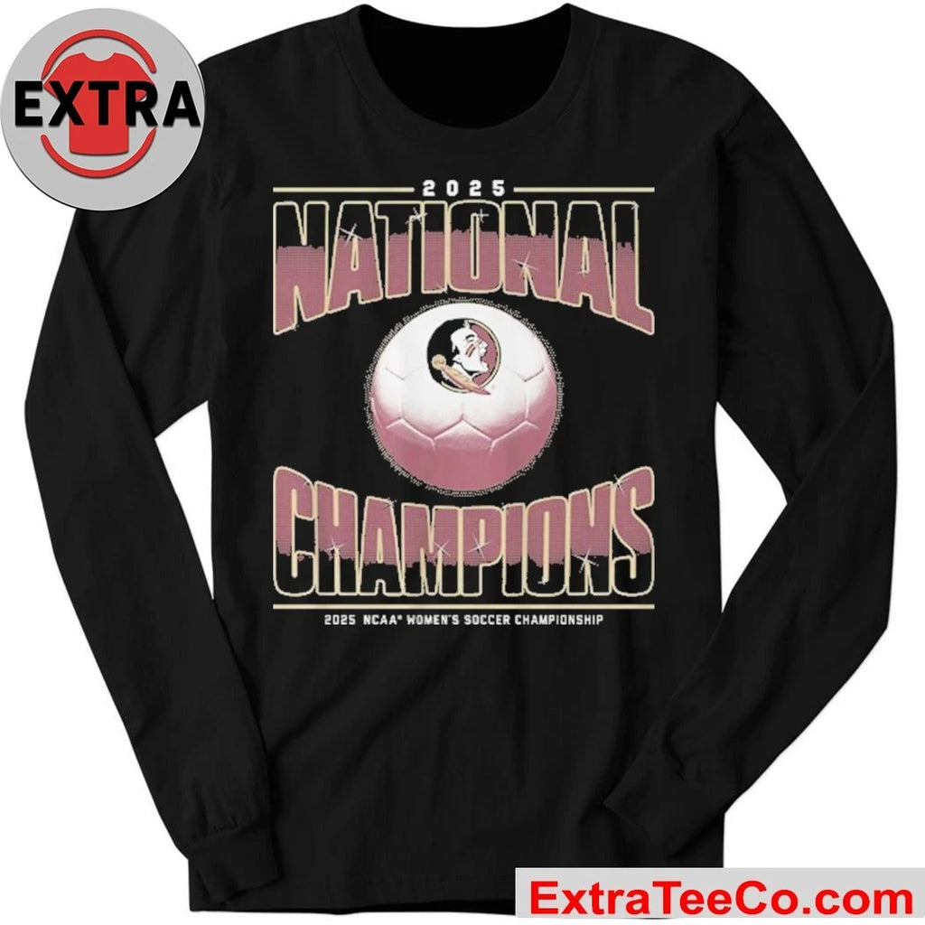 Celebrating Florida State’s 2025 NCAA Women’s Soccer Championship victory Logo Shirt