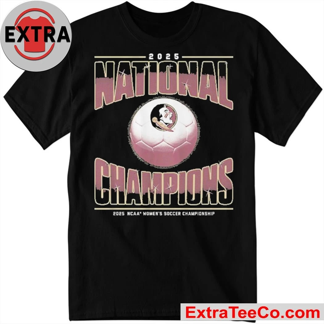 Celebrating Florida State’s 2025 NCAA Women’s Soccer Championship victory Logo Shirt