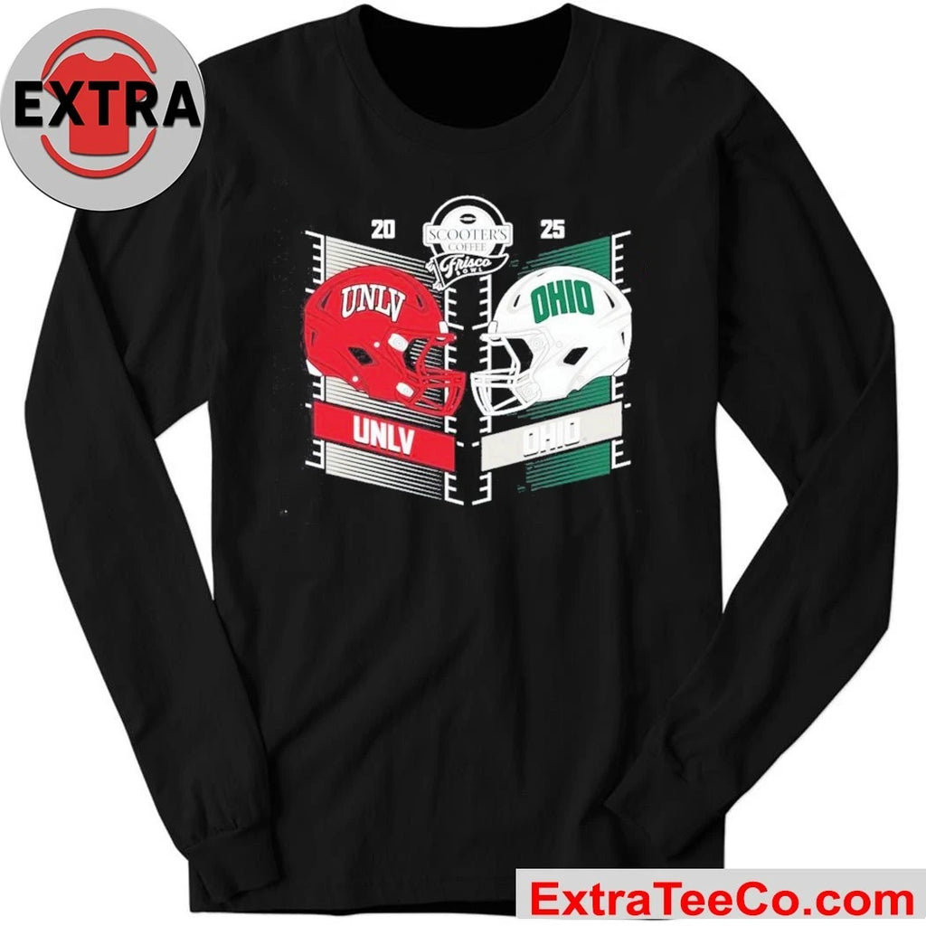 Celebrating Scooter’s Coffee Frisco Bowl football game between the UNLV Rebels and the Ohio Bobcats on Tuesday, December 23, 2025 Shirt